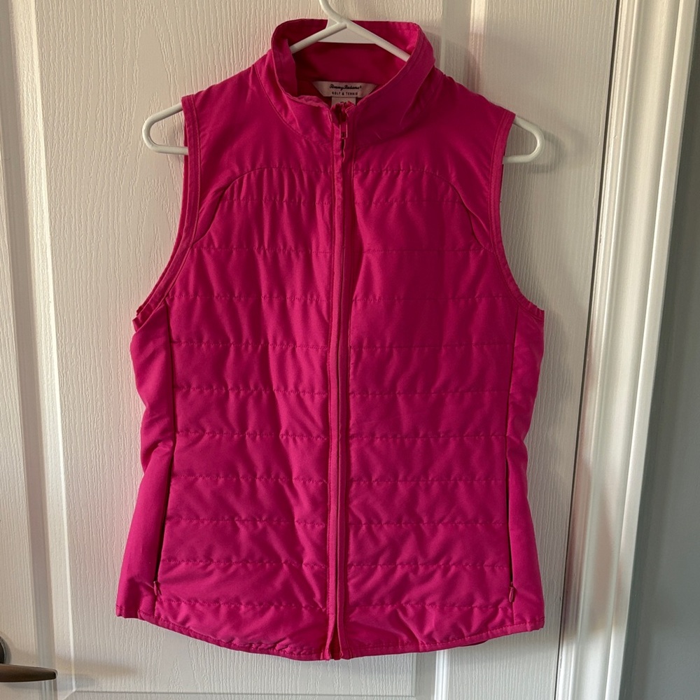 Tommy Bahama Fuchsia Quilted Vest